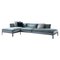 Cotone Sofa in Aluminum and Fabric by Ronan & Erwan Bourroullec for Cassina, Image 5