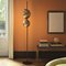 Superluna Floor Lamp in Brass by Victor Vaisilev for Oluce 3