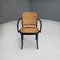 Antike italienische schwarz lackierte Stühle von Thonet, 1920er, 8er Set 9