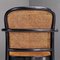 Chaises Antiques Noires Laquées de Thonet, Italie, 1920s, Set de 8 2