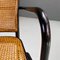 Antike italienische schwarz lackierte Stühle von Thonet, 1920er, 8er Set 4