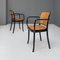Antique Italian Black Laquared Chairs from Thonet, 1920s, Set of 8 15