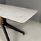 Mid-Century Italian Rectangular Portugal Marble Wood and Brass Dining Table, 1950s 8