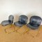 Sabrina Chairs by Gastone Rinaldi for Rima, Set of 3 3