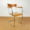 Bauhaus Metal & Wood Desk and Chair, 1920s, Set of 2 3