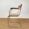 Bauhaus Metal & Wood Desk and Chair, 1920s, Set of 2 5