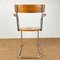 Bauhaus Metal & Wood Desk and Chair, 1920s, Set of 2 6