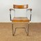 Bauhaus Metal & Wood Desk and Chair, 1920s, Set of 2, Image 4