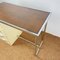 Bauhaus Schreibtisch & Stuhl aus Metall & Holz, 1920er, 2er Set 11