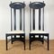 Argyle Chairs by Charles Rennie Mackintosh for Alivar, 1970s, Set of 2 2