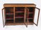 19th Century Victorian Burr Walnut Credenza Sideboard, Image 14