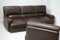 French Three Seater Sofa and Armchair in Leather from Steiner, 1970, Set of 2 21