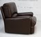French Three Seater Sofa and Armchair in Leather from Steiner, 1970, Set of 2 17