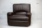 French Three Seater Sofa and Armchair in Leather from Steiner, 1970, Set of 2 11