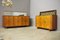 Art Deco Sideboards in Briarwood, 1950s, Set of 2 16