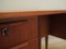 Danish Teak Veneer Desk, 1970s 11