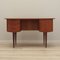 Danish Teak Veneer Desk, 1970s, Image 1