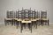 Straw and Beech Chairs, 1970s, Set of 14, Image 15