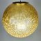 Vintage Golden Pendant Lamp, Italy, 1970s 8