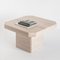 Side Table in Travertine & Marble, France, 1980s, Image 2