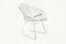 Diamond Chair attributed to Harry Bertoia for Knoll, 1970s, Image 8