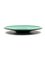 Mid-Century Green Ceramic Plate Centerpiece by Giuseppe Mazzotti for Albisola, Italy, 1960s 2