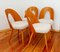 Czechoslovakian Chairs attributed to A. Suman for Tatra Nabytok, 1960s, Set of 4 17