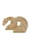 Brutalist Travertine Horse or Dragon Bookends from Fratelli Mannelli, Italy, 1970s, Set of 2, Image 20