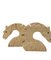 Brutalist Travertine Horse or Dragon Bookends from Fratelli Mannelli, Italy, 1970s, Set of 2 8