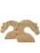Brutalist Travertine Horse or Dragon Bookends from Fratelli Mannelli, Italy, 1970s, Set of 2 18
