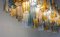 Lámpara de araña Art Déco de cristal de Murano, años 2000, Imagen 7
