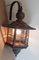 Vintage Wall Lantern with Copper Housing with an Iron Arch Holder, 1930s, Image 7