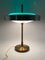 Lampada da tavolo o scrivania in ottone e vetro di Oscar Torlasco per Lumi, anni '60, Immagine 7