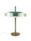 Brass & Glass Table or Desk Lamp by Oscar Torlasco for Lumi, 1960s 14