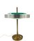 Brass & Glass Table or Desk Lamp by Oscar Torlasco for Lumi, 1960s 20