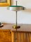 Lampada da tavolo o scrivania in ottone e vetro di Oscar Torlasco per Lumi, anni '60, Immagine 17
