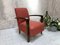 Individual Armchair in Original Red Upholstery 6
