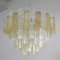 Italian Amber Murano Glass Chandelier, Image 5