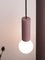 Ila Lampe in Burgunderrot von Plato Design 4