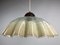 Italian Glass Pendant Lamp with Wavy Edge, 1970s, Image 4