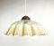 Italian Glass Pendant Lamp with Wavy Edge, 1970s, Image 3