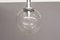 Blown Glass Sphere Suspension Light, 1970s 2