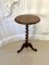 Victorian Burr Walnut Circular Lamp Table, 1860s 1