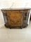 Victorian Burr Walnut Inlaid Credenza, 1860s 1