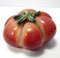 Dekorative Vintage Vintage Tomate aus Muranoglas von Martinuzzi für Venini, Italien, 1930er 1