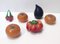 Dekorative Vintage Vintage Tomate aus Muranoglas von Martinuzzi für Venini, Italien, 1930er 2