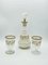 French Opaline Glass Dressing Table Set, 1800s, Set of 3 7