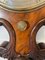Victorian Carved Burr Walnut Banjo Barometer by W. Johnson, 1860s 7