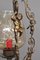 Lámpara de araña de bronce con ángeles, años 60, Imagen 6