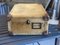 Art Deco Parchment Leather Suitcase with Rivets, Image 6